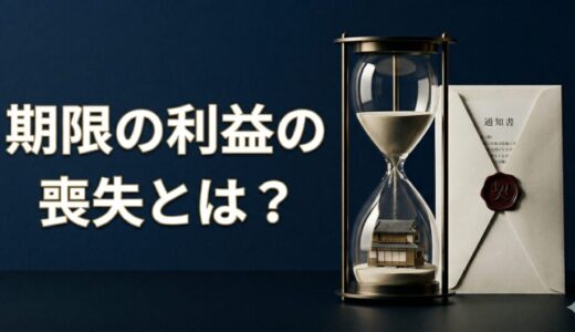 フラット35の「期限の利益の喪失」とは？通知が来たときの対処法
