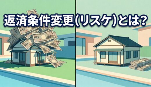フラット35の返済条件変更（リスケ）とは？申請方法と通りやすい条件を解説