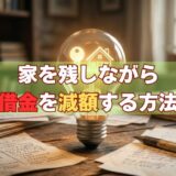 個人再生の住宅ローン特則とは？家を残しながら借金を減額する方法を元サービサーが解説【2026年版】