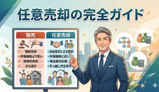 任意売却の完全ガイド｜元サービサー責任者が教える競売との違い・手続き・費用のすべて【2026年版】