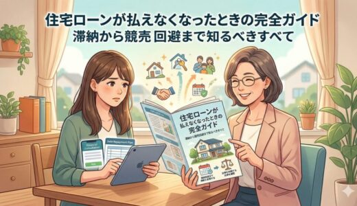 住宅ローンが払えなくなったときの完全ガイド｜滞納から競売回避まで知るべきすべて【2026年版】
