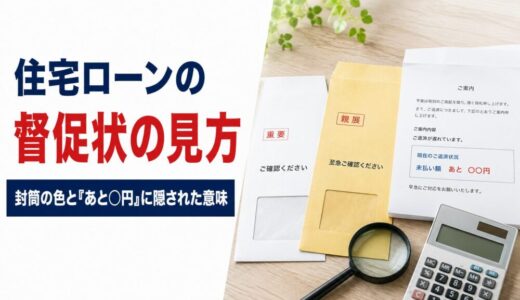 住宅ローンの督促状の見方｜封筒の色・タイトルの変化・「あと◯円」に隠された意味【元・住宅ローン回収の責任者が解説】
