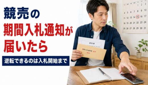 競売の期間入札通知が届いたら｜開札までに何が起きる？いつまで逆転できる？【元・住宅ローン回収の責任者が解説】